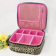 Cheetah Cosmetic Case