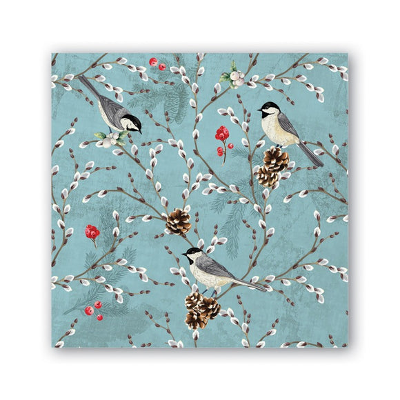 Winterberry Cocktail Napkin