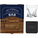 Rock Glass & Coaster Box Set