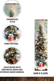 Christmas Tree Porch Sign