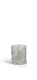 Sm Frosted Fern Votive