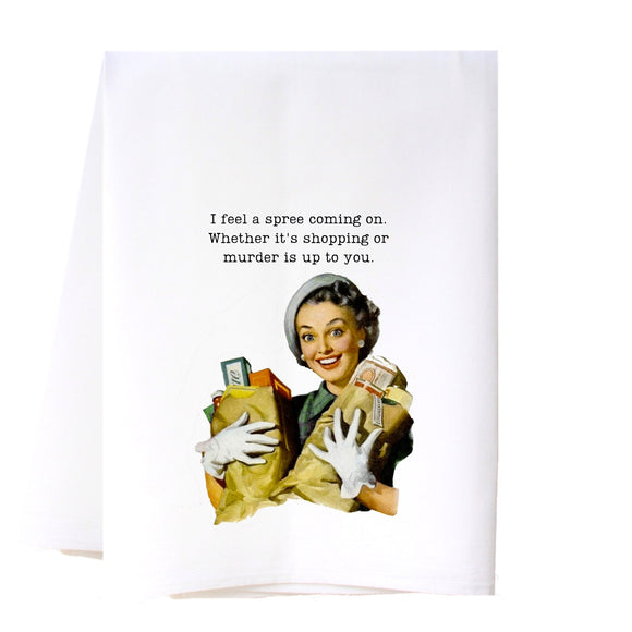 Shopping Spree Towel