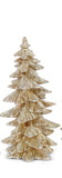 Med Gold Glitter Tree