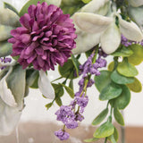 Violet Lamb's Ear Wreath