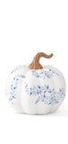 B&W Ceramic Pumpkin