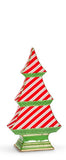 Med Candy Cane Stripe Tree