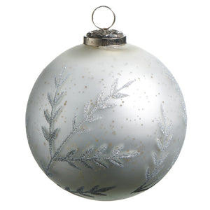 Frosted Mercury Glass Ornament