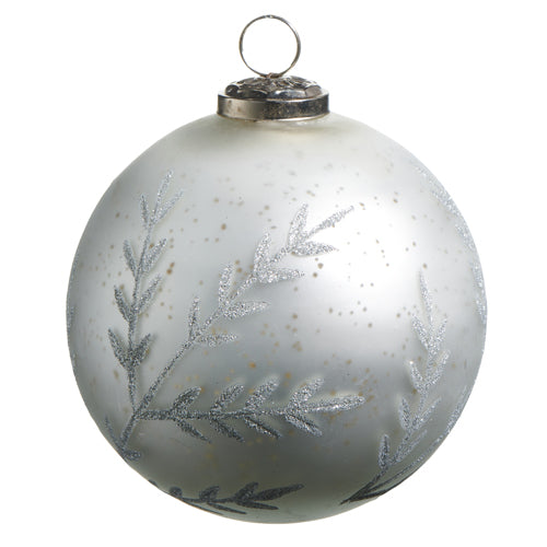 Frosted Mercury Glass Ornament