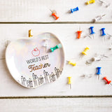 Best Teacher Keepsake Dish