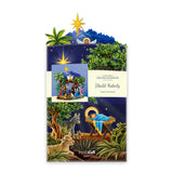 Fresh Cut Starlit Nativity