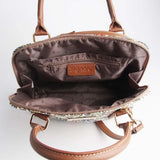 Golden Lily Top Handle Bag