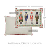 Traditional Nutcracker Pillow