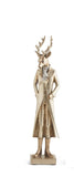 Sm Gold Top Hat Deer