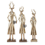 Sm Gold Top Hat Deer