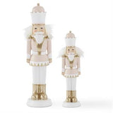 Lg Pink & Gold Nutcracker