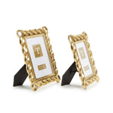 5x7 Gold Ribbon Frame