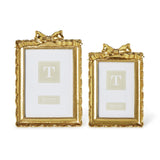 4x6 Gold Accent Bow Frame
