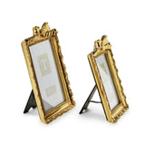 5x7 Gold Accent Bow Frame