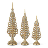 Lg Gold Twist Tree