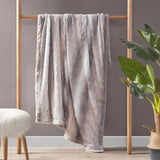 Blush Gray Throw