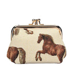 Horses Clasp Wallet