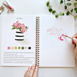 Bouquets Watercolor Workbook