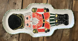 Platter nutcracker figural