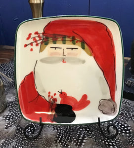 Plate Square St. Nick