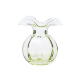 Green Glass Bud Vase