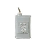 Lastra Gray Olive Oil Can