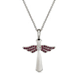 Necklace Angel Wings Cross