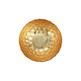 Rufolo Gold Honeycomb Med Bowl