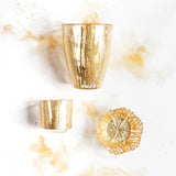 Rufolo Gold Brushstroke Vase