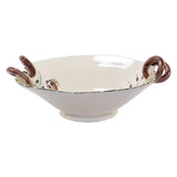 Wildlife Quail Scallop Bowl