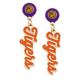 Autograph Clemson Earrings