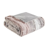 Blush Gray Throw