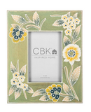 Hand Painted Floral Frame