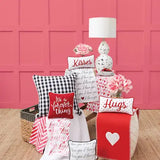Hugs Polka Dot Pillow