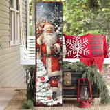 Vintage Santa Porch Sign