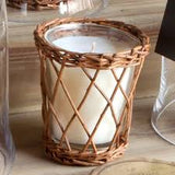 Cloved Orange Wicker Candle
