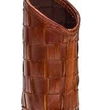 Chestnut Leather Eyeglass Case