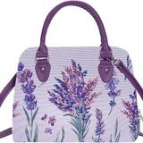 Lavender Top Handle Bag
