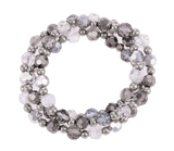 Gray 3 Stretch Bracelet