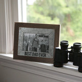 Best Dad 4x6 Frame