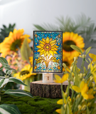 Stained Sunflower Night Light