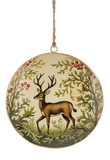 Deer Disk Ornament