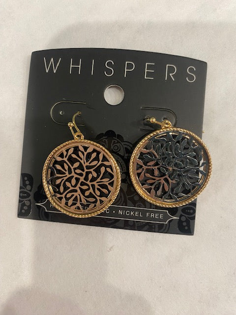 Filigree Swirl Dangle