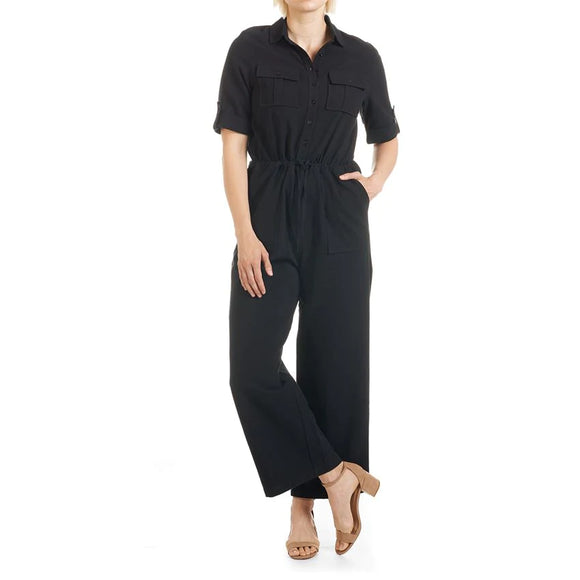Brooklyn Button Front Jumpsuit