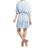 Magnolia Ruffle Sleeve Tie Front Dress