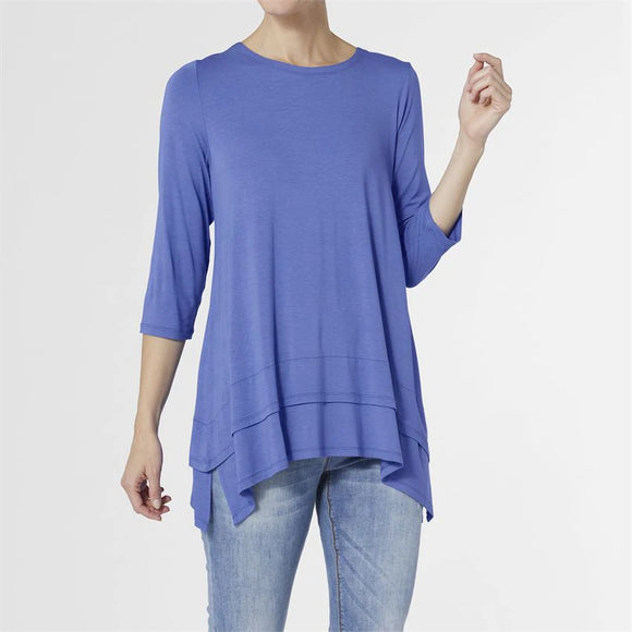 Royal Blue Double Layer Tunic